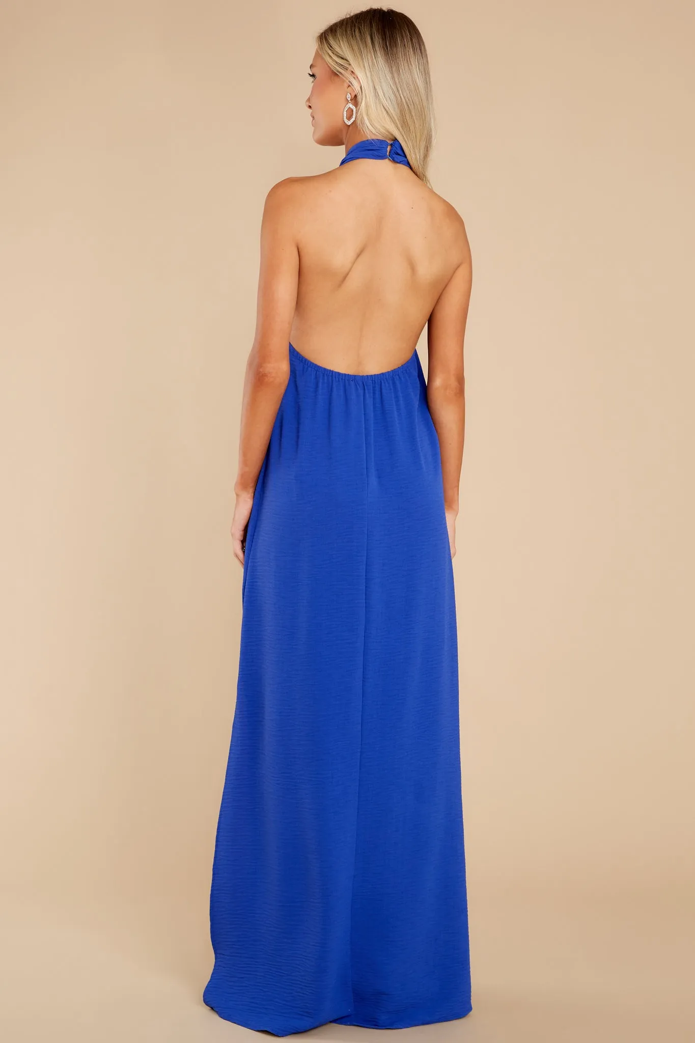 The Way I Feel Royal Blue Maxi Dress