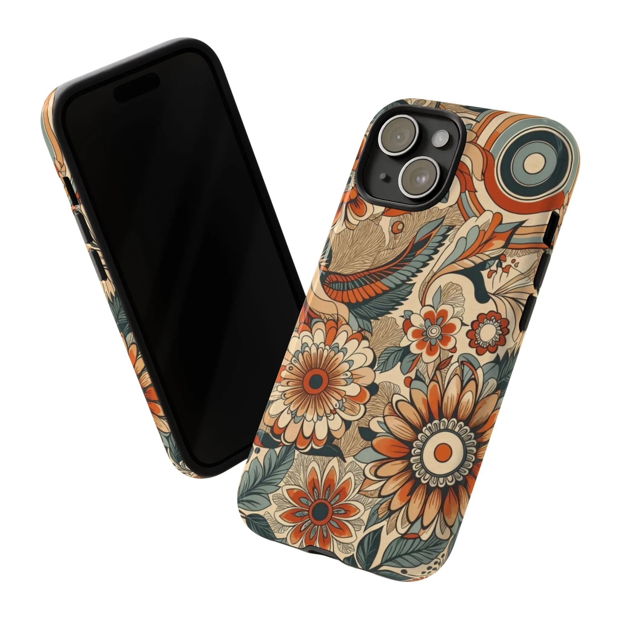 This Vintage Floral Cell Phone Case Will Make You the Trendiest Bird in Town