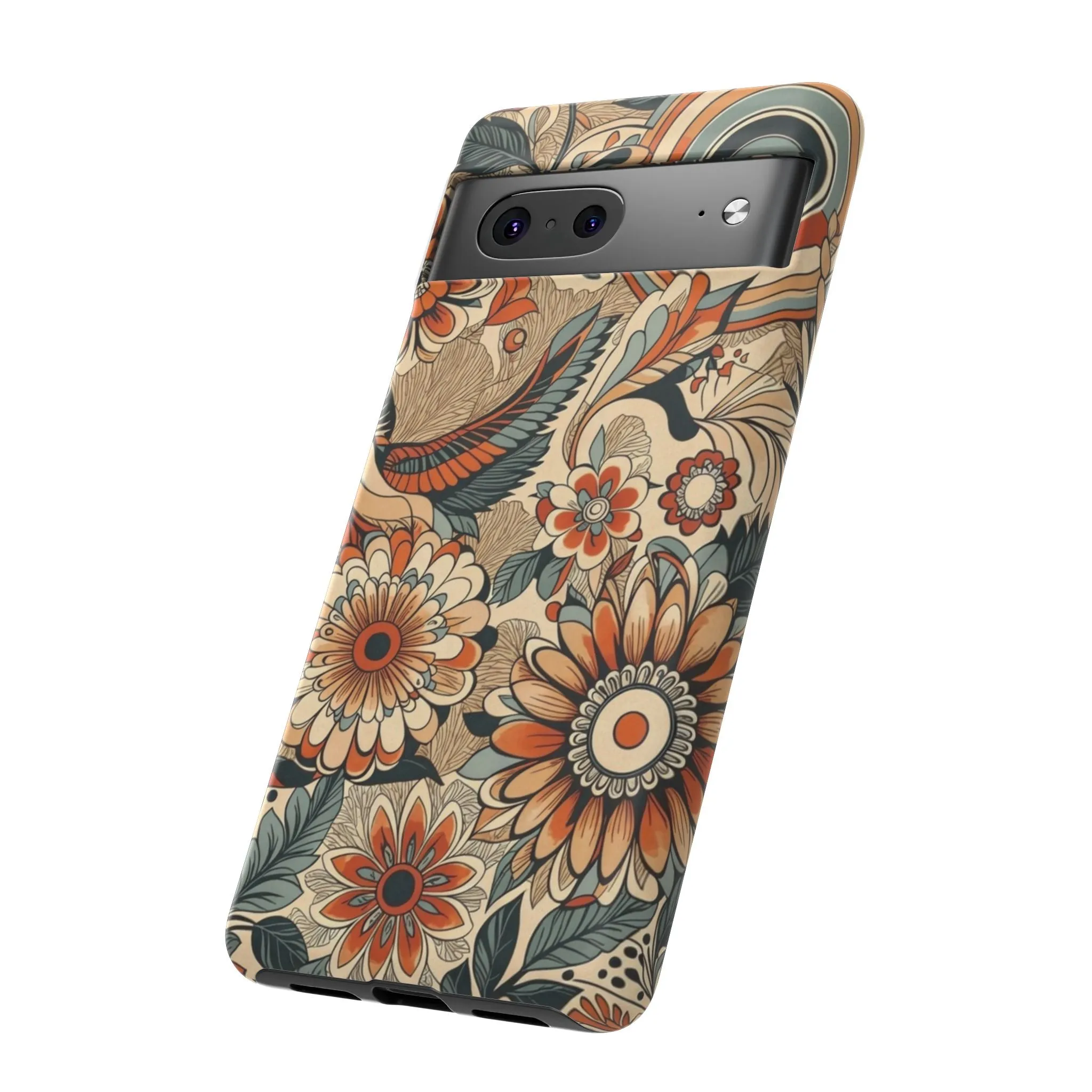 This Vintage Floral Cell Phone Case Will Make You the Trendiest Bird in Town