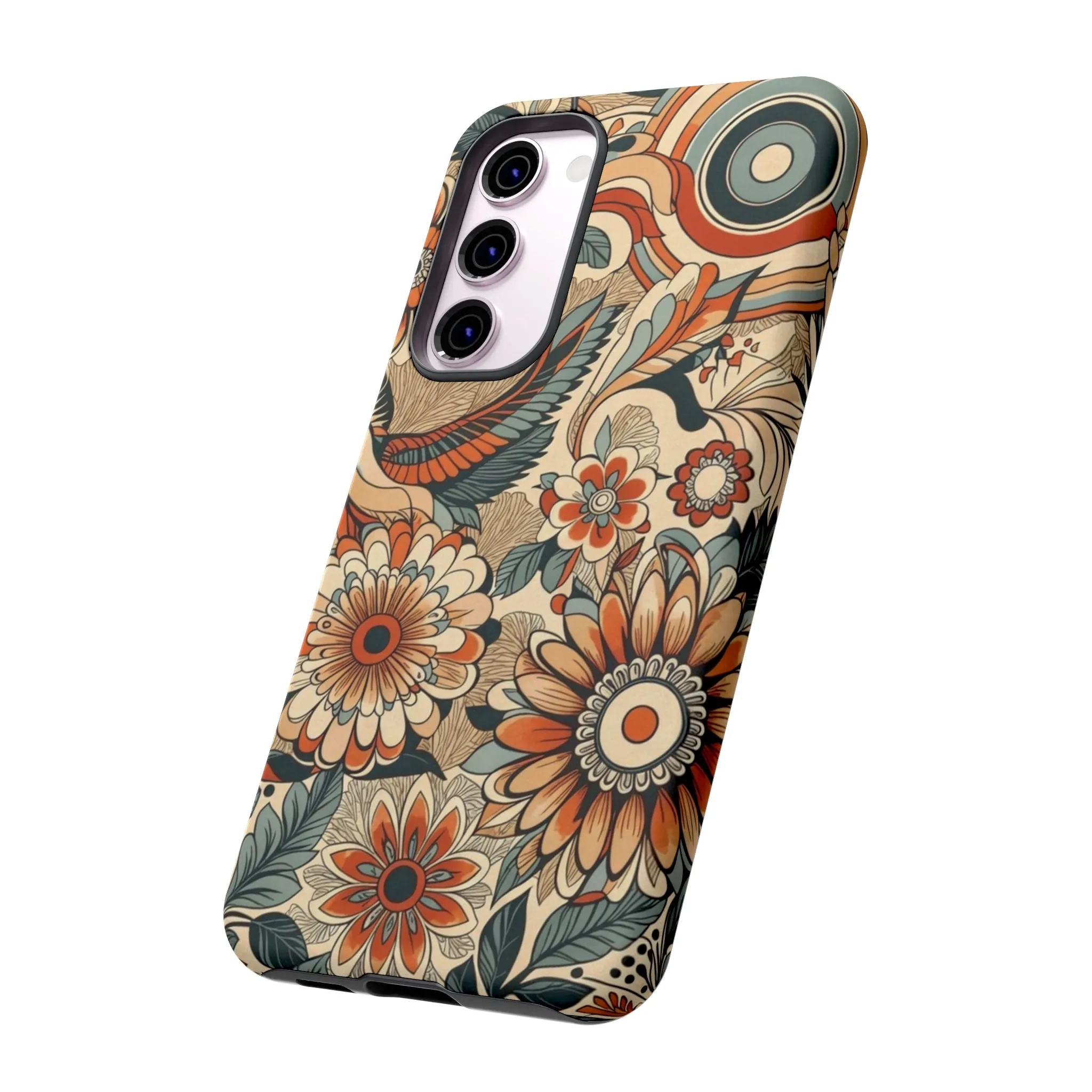 This Vintage Floral Cell Phone Case Will Make You the Trendiest Bird in Town