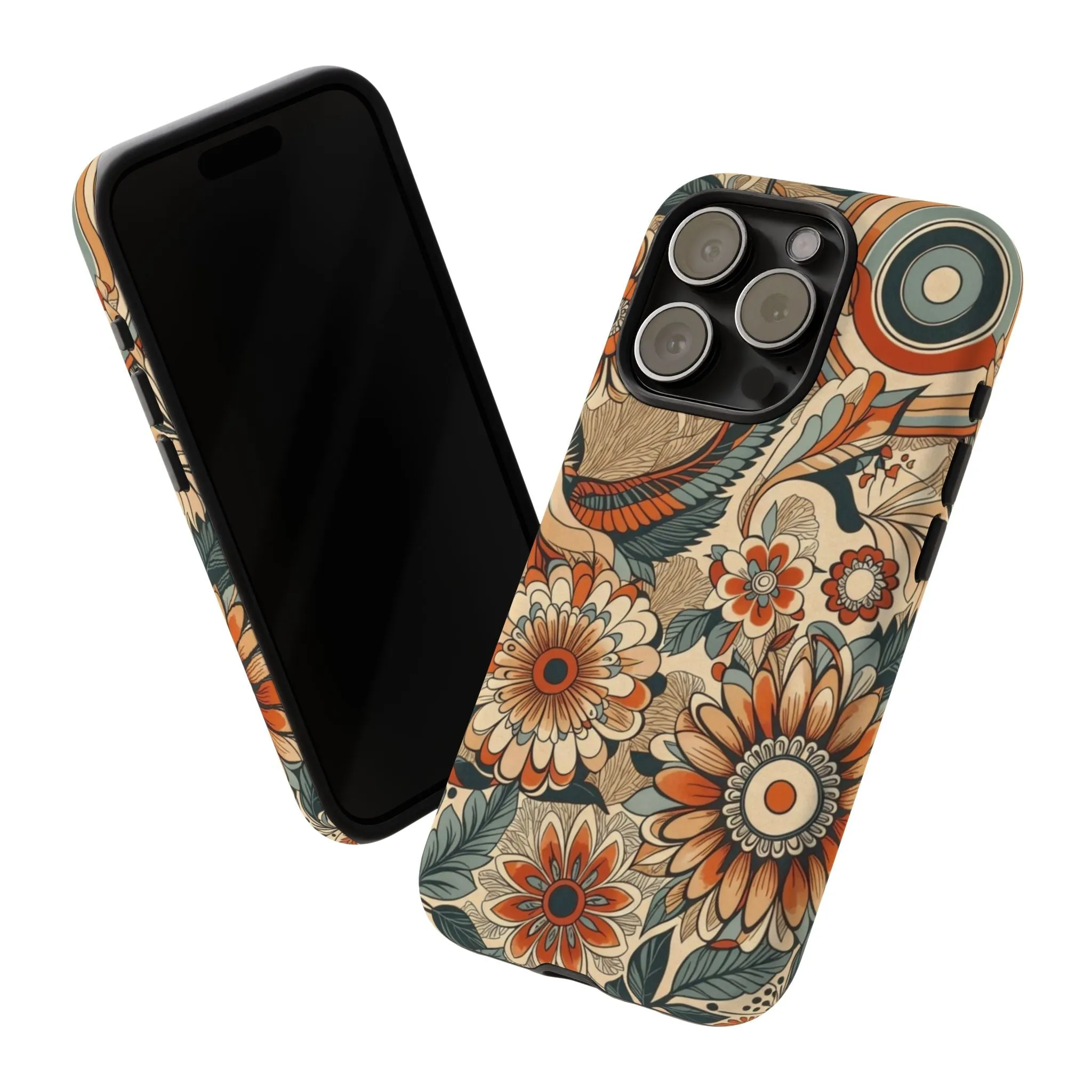 This Vintage Floral Cell Phone Case Will Make You the Trendiest Bird in Town