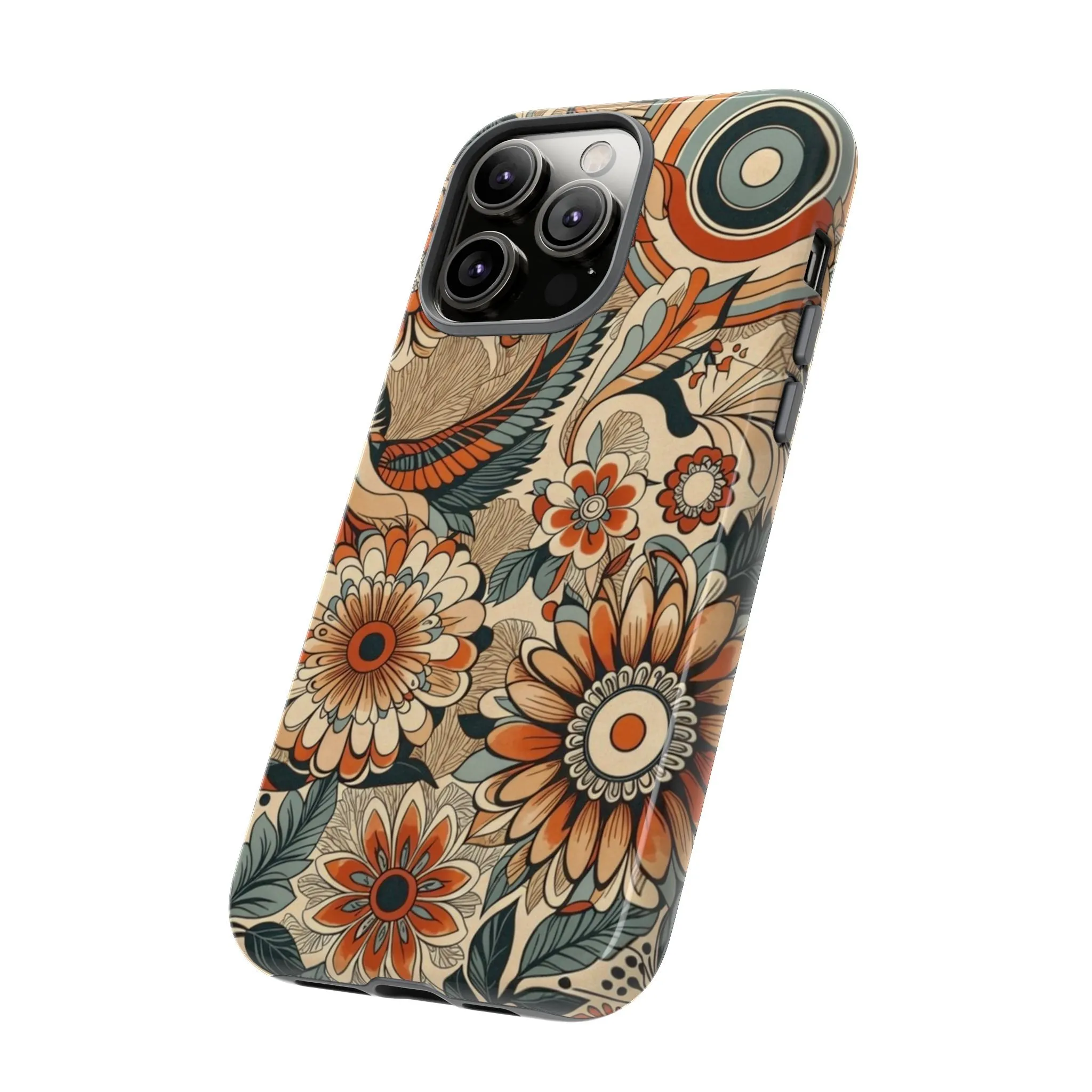 This Vintage Floral Cell Phone Case Will Make You the Trendiest Bird in Town