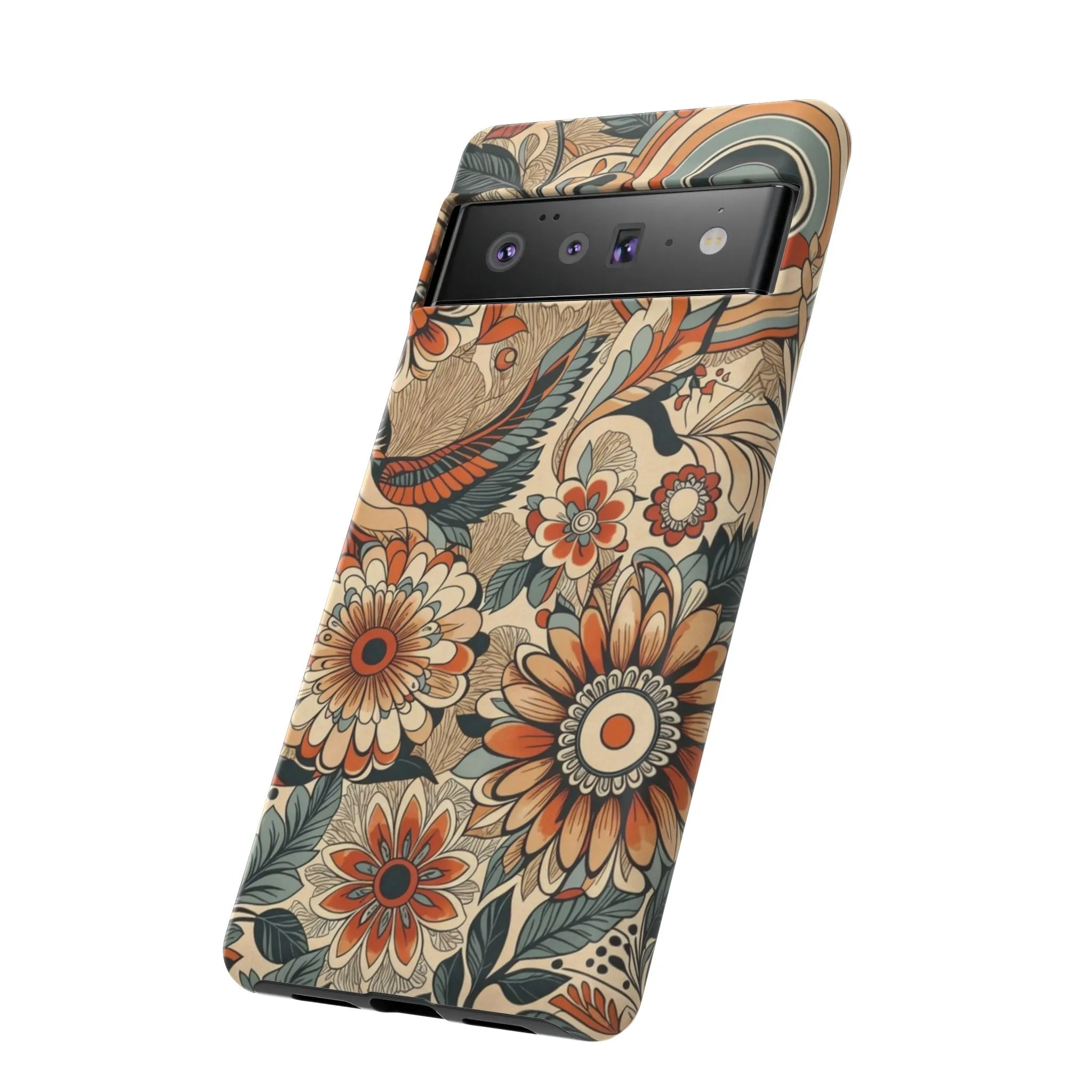 This Vintage Floral Cell Phone Case Will Make You the Trendiest Bird in Town