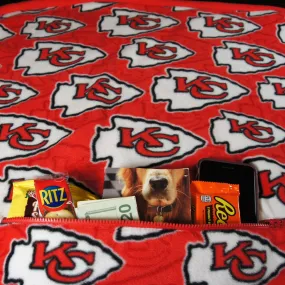 Throws - Wheelchair - Brand Loyalty - NFL - Kansas City - Chiefs - Arrowheads