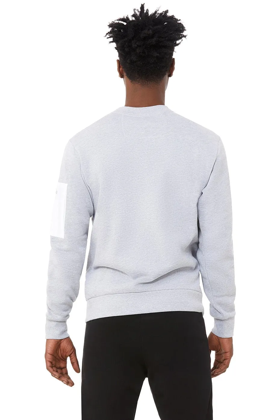 Traverse Pullover - Athletic Heather Grey/White