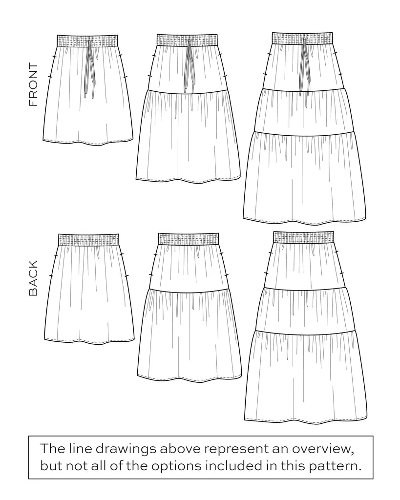 True Bias - Mave Skirt - Size 0-18