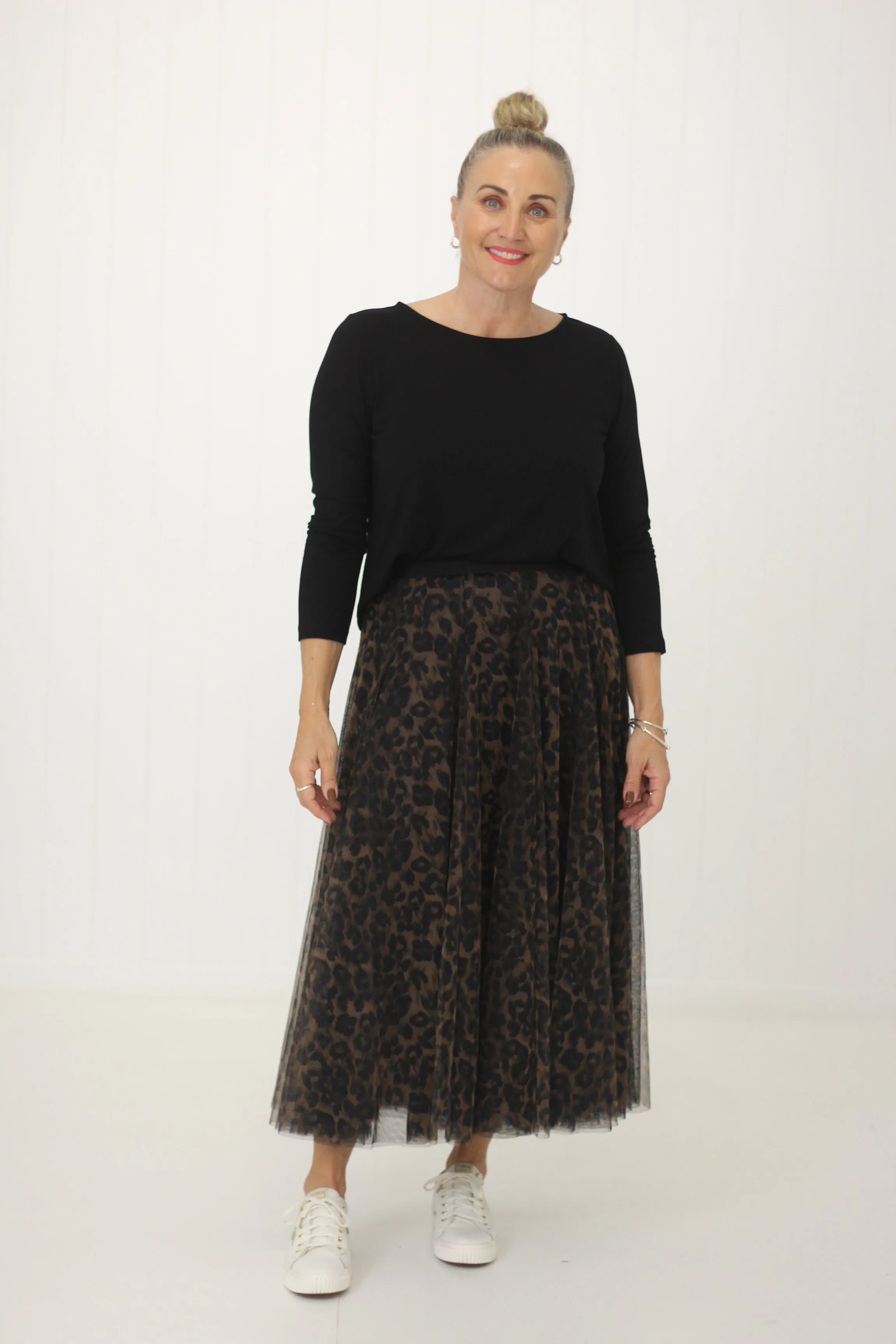 Tulle Skirt Leopard