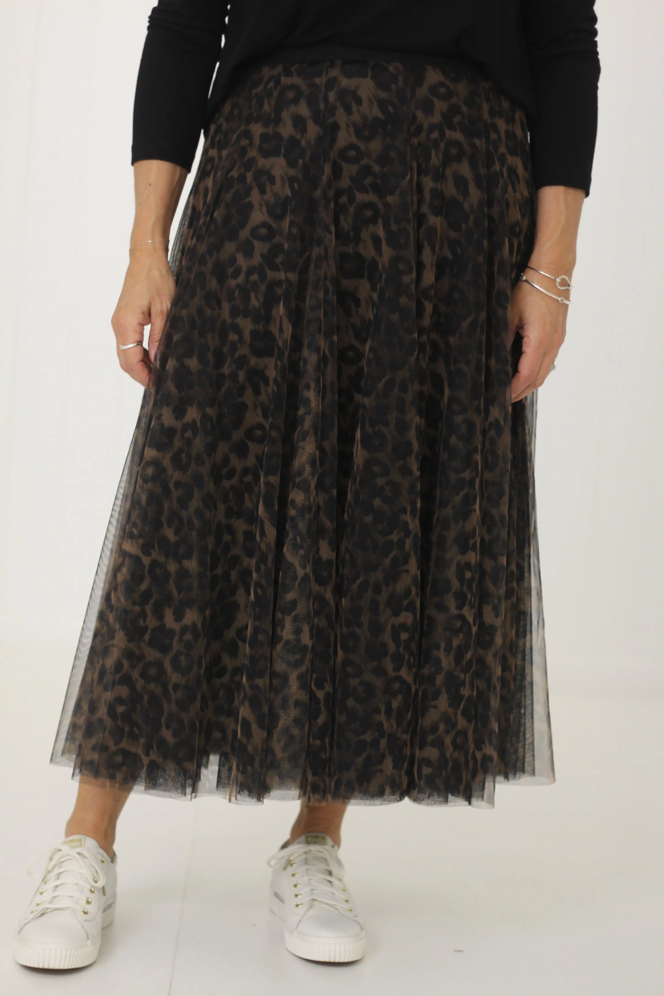 Tulle Skirt Leopard