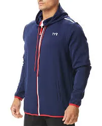 TYR Men's Podium Zip Hoodie (Closeout)