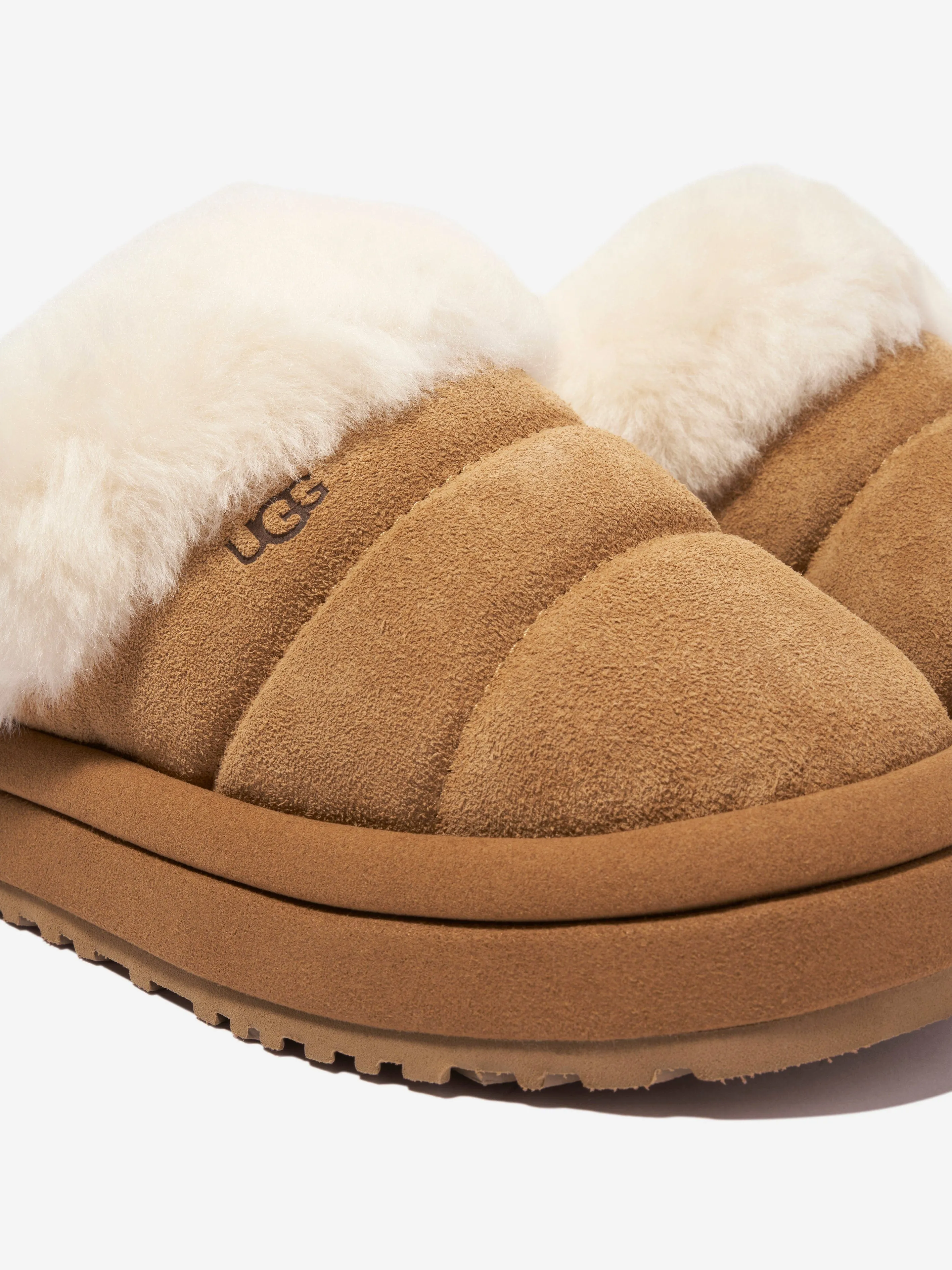 UGG Kids Tazzlita Slippers in Brown