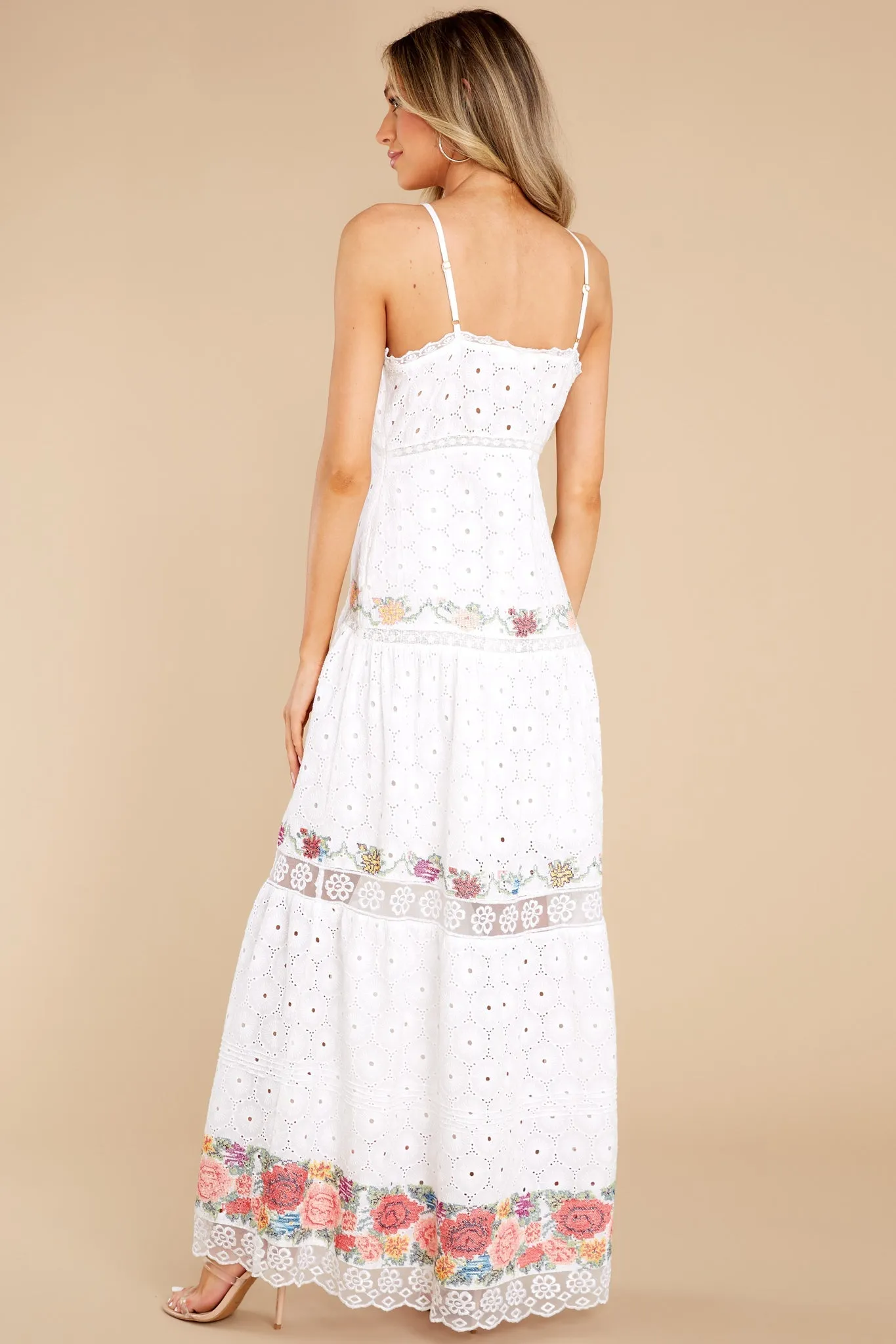 Umi True White Maxi Dress