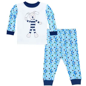 Under the Nile Organic Baby Pajamas - Prism Navy