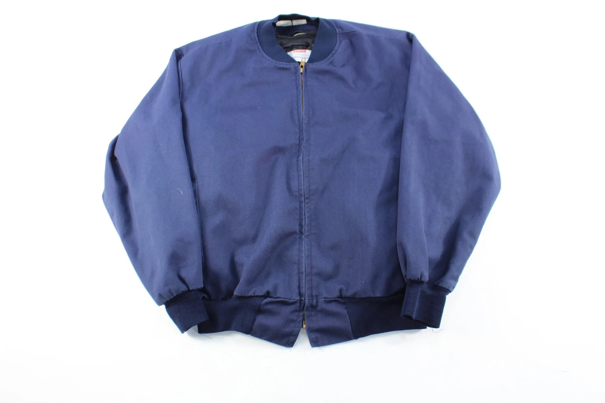 Unitog Navy Blue Quilted Zip Up Jacket