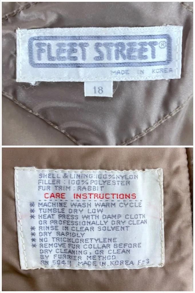 Vintage 1980s Fleet Street Coat