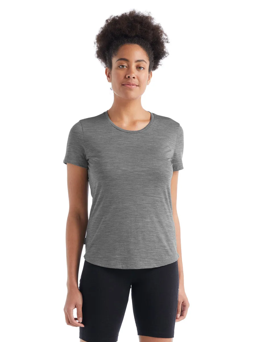 W Sphere II SS Tee Metro Heather