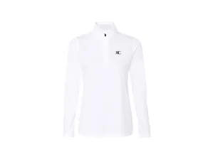 White Zipper Front Pullover Jacket - The Aspen