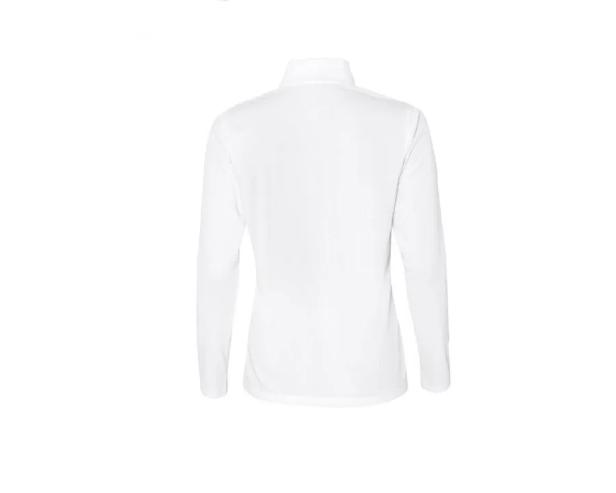 White Zipper Front Pullover Jacket - The Aspen