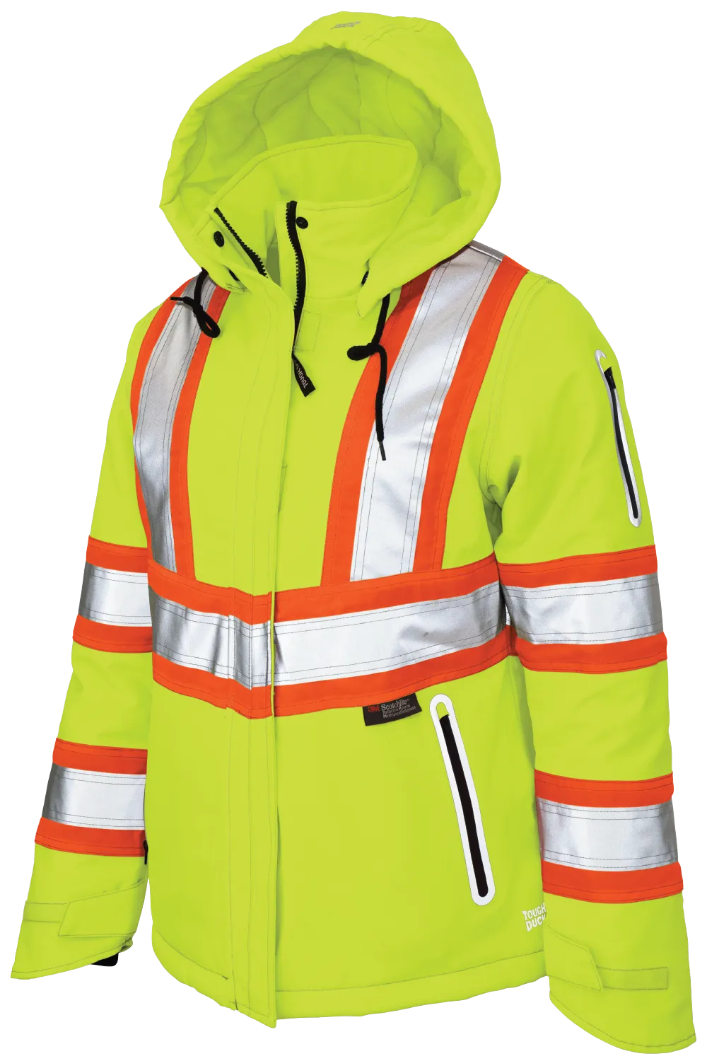 Women’s Insulated Flex Safety Jacket by Tough Duck - Style SJ41