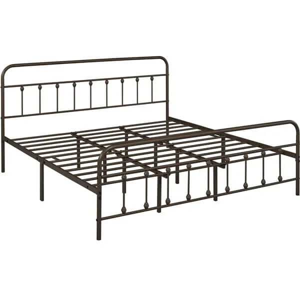 Yaheetech Classic Iron Platform Bed